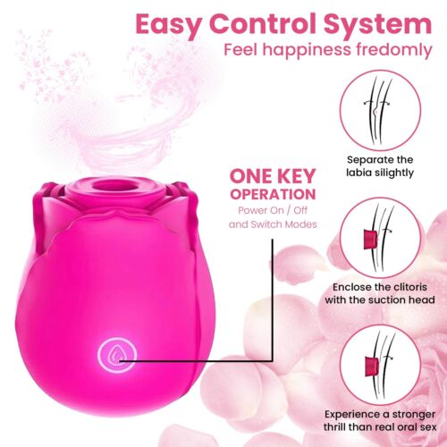 Rose Vibrator Toys for Women