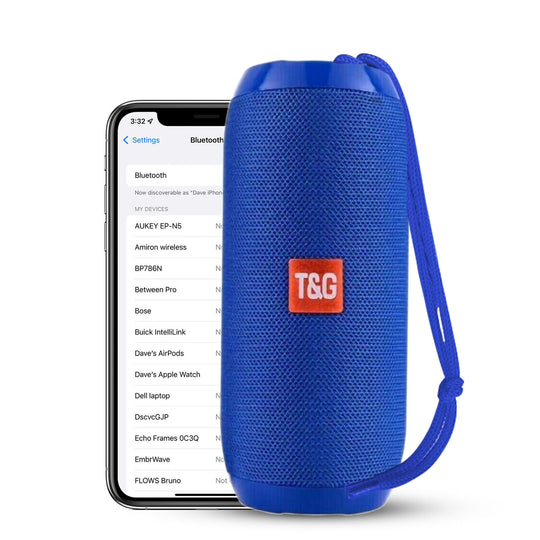 Bluetooth Speaker Wireless Waterproof Outdoor Stereo Bass USB/TF/FM Radio LOUD