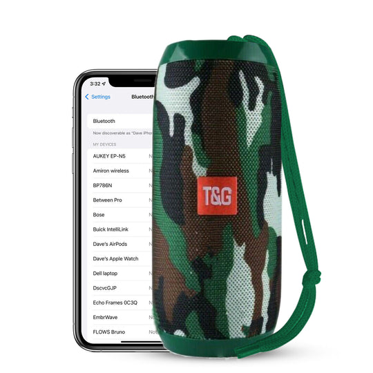 Bluetooth Speaker Wireless Waterproof Outdoor Stereo Bass USB/TF/FM Radio LOUD