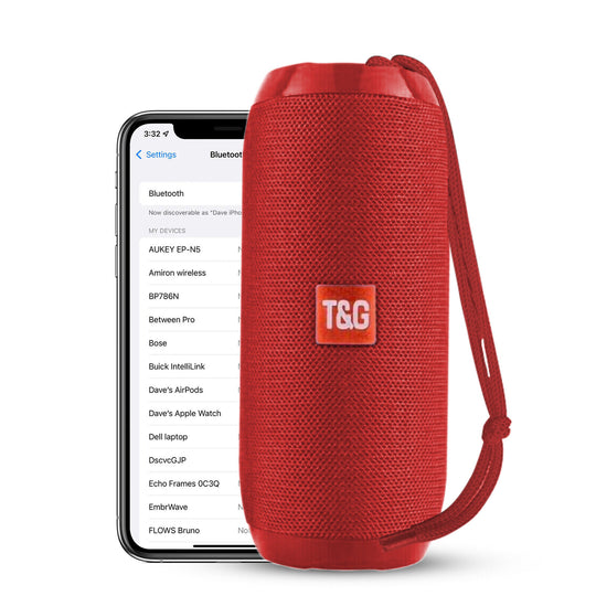 Bluetooth Speaker Wireless Waterproof Outdoor Stereo Bass USB/TF/FM Radio LOUD