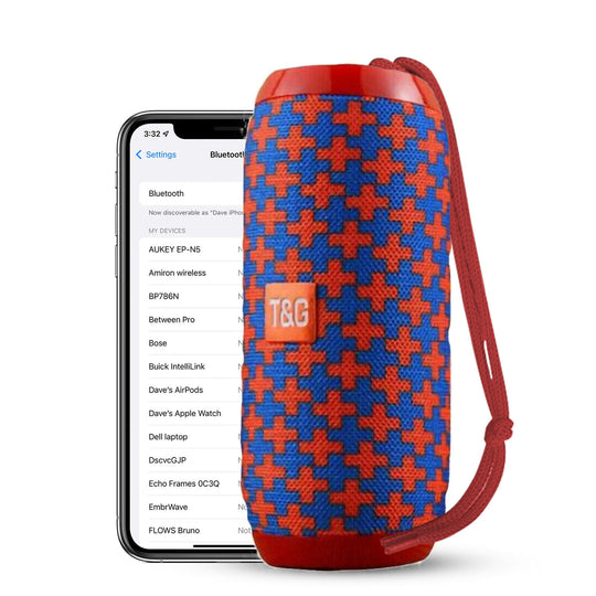 Bluetooth Speaker Wireless Waterproof Outdoor Stereo Bass USB/TF/FM Radio LOUD