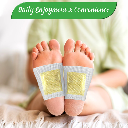 Normace Detox Foot Patches Pads Body Toxins Feet Deep Cleansing Herbal