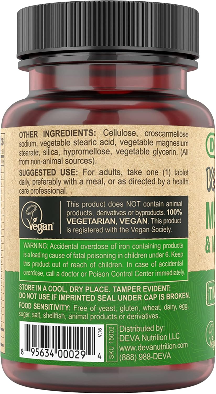 Deva Vegan Tiny Tablets Multi Vitamin 90 Tablet