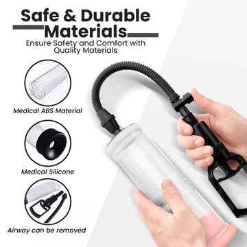 Men's Vacuum Pump Plus Pump Men's Enhanced Growth Pump Pen Cup Stable Professional Set Solid Vacuum Pump Home Performance Pump