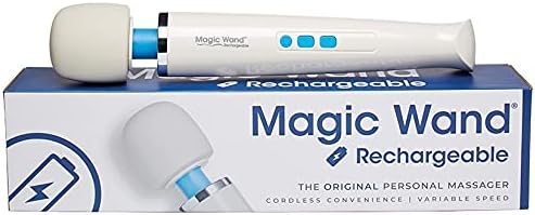 Magic Wand Massager Rechargeable HV-270 – Cordless Multi-Function Variable-Speed Neck Massager with Soft Silicone Head - Personal Massagers for Women, Neck, Hand, Back, Muscle, and Head Massager