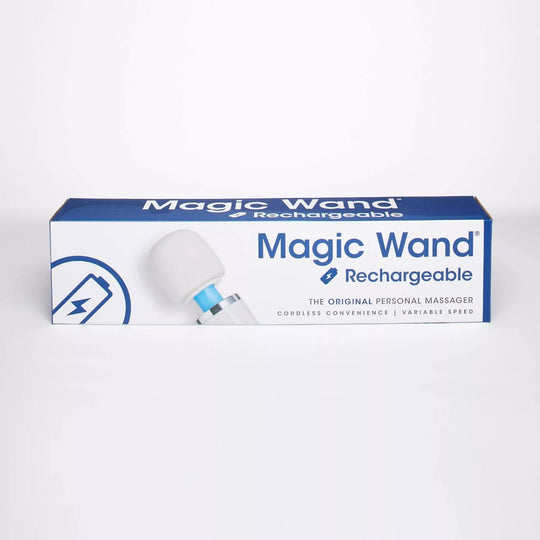 Magic Wand Massager Rechargeable HV-270 – Cordless Multi-Function Variable-Speed Neck Massager with Soft Silicone Head