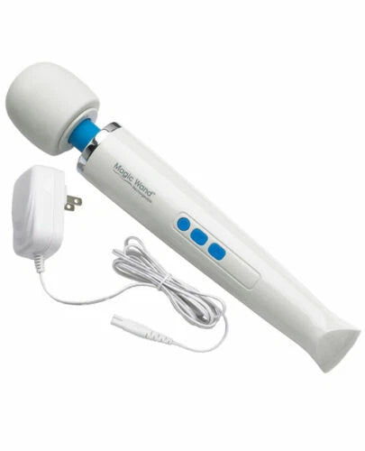 Magic Wand Massager Rechargeable HV-270 – Cordless Multi-Function Variable-Speed Neck Massager with Soft Silicone Head