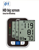 Automatic Arm Blood Pressure Monitor Digital BP Heart Rate Machine Model ZK-B872