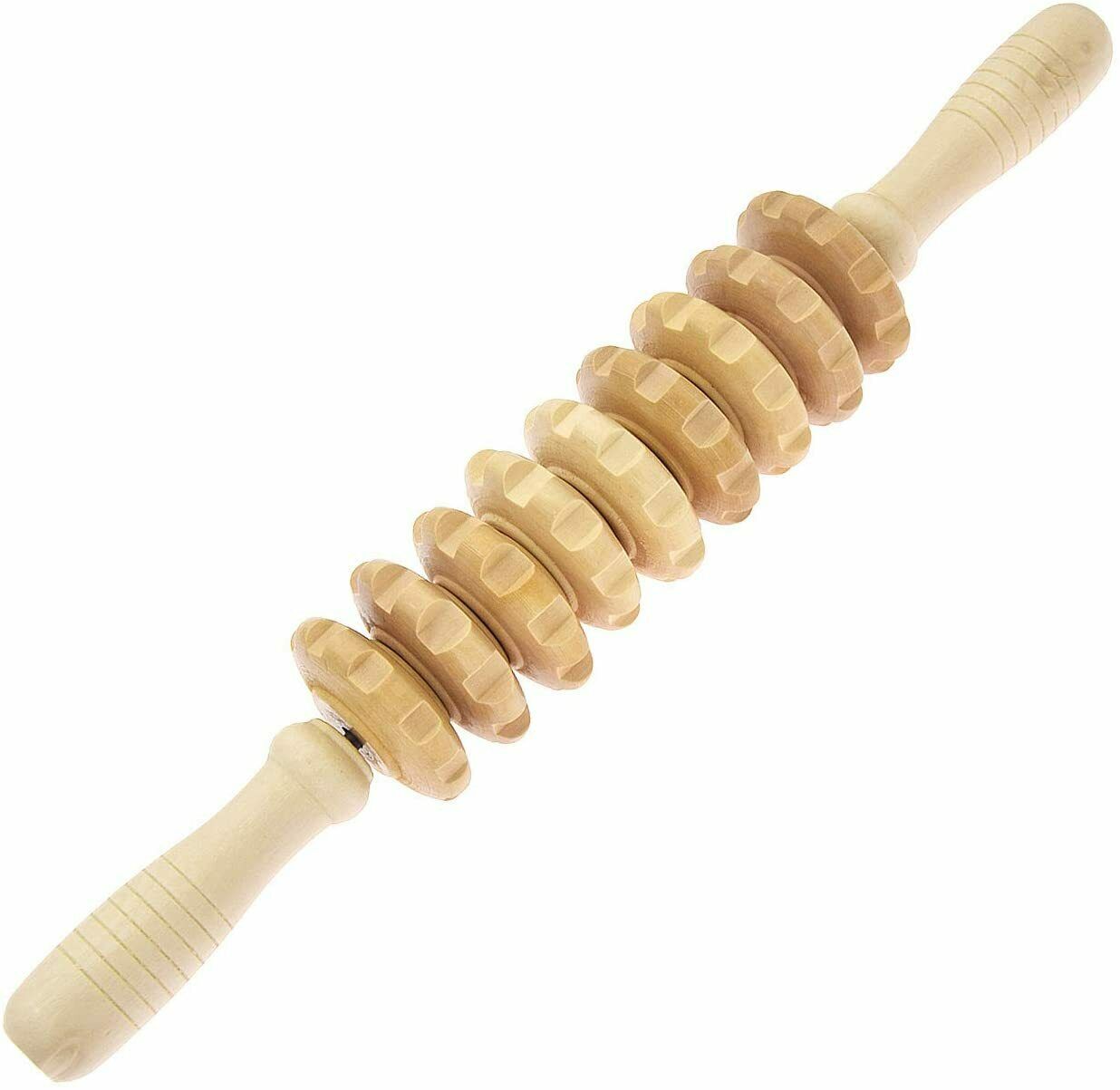 Wooden Fascia Massage Roller Trigger Points for Release Sore Muscle